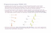 Espectroscopia RMN 2Dtonga.usp.edu/gmoyna/NMR_ES/Clase7.pdf• Esquematicamente, lo podemos dibujar asi: • t 1 es el periodo variable, y t 2 es el periodo de adquisicion normal.