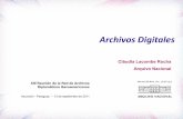 Metadatos: Concepto, Funciones y Tiposarchivosiberoamericanos.org/.../uploads/2011/06/Archivos-digitales.pdf · almacenamiento de información en una escala nunca ... 3- Fragilidad