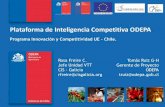 Plataforma de Inteligencia Competitiva ODEPA … · Plataforma de Inteligencia Competitiva ODEPA Programa Innovación y Competitividad UE – Chile. Tomás Ruiz G-H Gerente de Proyecto