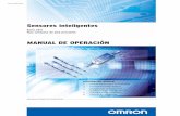ZX-T Manual de operaciones - assets.omron.eu · El presente manual describe las funciones, rendimiento y métodos de apli-cación de los sensores inteligentes de la serie ZX-T. Al