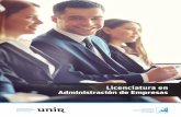 Licenciatura en Administración de Empresas - static.unir.netstatic.unir.net/...administracion-empresas/LI-administracion-mx.pdf · 4 UNIR - Licenciatura en Administración de Empresas