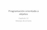 Programación orientada a objetos - Pagina personal de …€¦ ·  · 2016-03-24objetos-en-java-i.html •  . Title: Programación orientada a objetos