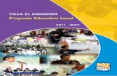 VILLA EL SALVADOR - tarea.org.petarea.org.pe/images/PEL_VES.pdf · Primera Fase de Implementación del PEL 75 Anexo Estadística educativa Cuadro 1 Docentes, Villa El Salvador 2010