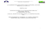 Administración Portuaria Integral de Dos Bocas, S.A. de C.V.mail.puertodosbocas.com.mx/.../BASES_SENALAMIENT…  · Web viewCRONOGRAMA DE EVENTOS DE LA LICITACION: ... y demás