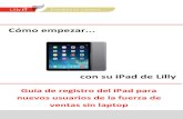 iPad Registration Guide ENG iOS7 · La contraseña que utiliza para iniciar sesión en su computadora de Lilly. Contraseña de ID de Apple: ... "slide to unlock" (deslizar para desbloquear)