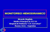 MONITOREO HEMODINAMICO - Sociedad Argentina de …€¦ · Medico Principal de UCI 35 ... • Como debe ser el monitoreo invasivo? 1. ... a 1.6 en nuestros pacientes y no hubo mortalidad