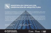 MAESTRÍA EN CIENCIAS CON ... - arquitectura.uanl.mxarquitectura.uanl.mx/wp-content/uploads/2017/11/ABSTRACT-M.C... · Arquitectura y Cultura Contemporanea Internacional. OB Tópicos