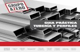 GUíA PRÁCTICA TUBERÍA Y PERFILES - grupoazero.mxgrupoazero.mx/docs/Guia_Practica_Tuberia_y_Perfiles-2.pdf · ASTM A500 TER A500 Acabados Negro Largo Estándar 6.00 mts A A Ejemplo