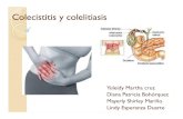 Colecistitis y colelitiasis - creosltda.com · cronica patogenia • producida porpuede ser secuelas de repetidos brotes de colecistitis aguada de intensida d leve o grave ... fisiopatologia.