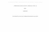 PROGRAMACION DIDACTICA DE OBOE - CPM Francisco …conservatoriofranciscoguerrero.es/sites/default/files/pdf... ·  · 2014-11-25Conocer el repertorio fundamental para oboe,como instrumento