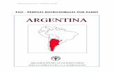 ARGENTINA - fao.org · zonas, o de sus autoridades, ... con Paraguay y al este con Brasil, Uruguay y el Océano Atlántico. El País posee un extenso litoral marítimo, ...
