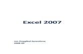 Microsoft Excel 2007 - tutoriales.comtutoriales.altervista.org/trabajos/Manual_de_Excel_2007.pdf · Excel es una aplicación del tipo Hoja de cálculo u Hoja electrónica. Una hoja