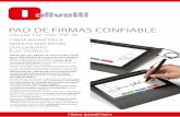 PAD DE FIRMAS CONFIABLE - grupohasar.comgrupohasar.com/wp-content/uploads/2017/07/TSP100-TSP70.pdf · Olivetti TSP 100 y Olivetti TSP 70 son la mejor opción para la digitalización