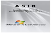 Versión inicial: 1.0. Utiliza Windows Server 2008tiernogalvan.es/Departamentos/Informatica/web/profesores/...Windows Server 2008 Durante la instalación de Windows Server 2008 deberá