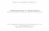 Liberación y Teología - ensayistas.org PARTE II: Hacia la Teología de la Liberación (1968 – 1970) ..... 51 1. Medellín, hito en la historia de la Iglesia Latinoamericana51 .....Authors:
