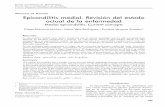 ARTÍCULO DE REVISIÓN Epicondilitis medial. Revisión del ... · 295 Vol. 18 Núm. 4 - 2011 EPICONDILITIS MEDIAL. REVISIÓN DEL ESTADO ACTUAL DE LA ENFERMEDAD ARTÍCULO DE REVISIÓN