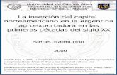 La inserción del capital norteamericano en la Argentina ...bibliotecadigital.econ.uba.ar/download/tpos/1502-0101...tJniversidaa de Buenos Aires FaG:ultafl de Ciencias ·Económicas