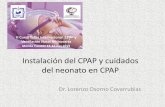 II Curso Taller Internacional CPAP y Ventilación Nasal No ...neonatologosyucatan.org.mx/admin/uploads/filemanager/instalaci-n... · Instalación del CPAP y cuidados del neonato en