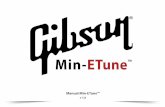 Min-ETune - images.gibson.comimages.gibson.com/Products/Min-ETune/Documents/Gibson_MinETune... · min-etune™ - Índice min-etune™ - informaciÓn general 1 controles del afinador