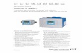 Prosonic S FMU90 - rocaroibas.com · pastas, lodos y materiales sólidos pulverulentos o ... • Control de bombas (alterno) • Control de filtros y rejillas • Cálculos: promedio,