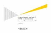 Impacto de IFRS en Colombia - Cooperativas de las Américas€¦ · Junio de 2011 Aspectos Generales de las NIIF 18 Desafíos de implementación La conversión a IFRS es más que
