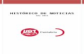 HISTÓRICO DE NOTICIAS · Web viewLos sindicatos de la Administración general del Gobierno de Cantabria (UGT, SIEP, CCOO, CSIF, TU y USO) invitaron hoy a “toda la ciudadanía”