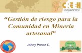 El crecimiento de la minería artesanal en el Perú se ha ... del Proyecto •formar sobre los efectos del mercurio In en la salud y el ambiente, usado en la minería artesanal. Objetivo