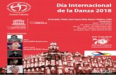 Día Internacional de la Danza 2018 · escogido este año la capital cubana para celebrar su acto central por el Día Internacional de la ... danza en la región árabe y es una razón