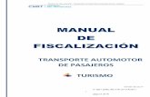 Versión 30.10 - CETTOL – Camara Empresaria de Transporte … ·  · 2017-11-29“manual de fiscalizaciÓn” - transporte automotor de pasajeros para el turismo 2 Índice pág.