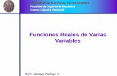 Funciones Reales de Varias Variables - Hermes-Yesser de varias variables.pdfForma alternativa de la derivada direccional u i sen j & & & cosT T Si f es una función diferenciable de
