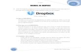 MANUAL DE DROPBOX - iepgtic.files.wordpress.com · Dropbox De Paz Loja, Valerio Ivan [Año] 1 MANUAL DE DROPBOX 1. Antes de empezar a explicar el uso de esta herramienta debemos tener