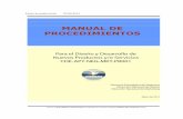 MANUAL DE PROCEDIMIENTOS - Correos del Ecuador EP€¦ · DE LA ELABORACIÓN DE LA ... El Manual de Procedimientos para el Diseño y Desarrollo ... entrega de insumos o información