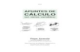 APUNTES DE CÁLCULO - UCM-Departamento de Física …jacobi.fis.ucm.es/pparanda/calRn/apC15.pdf · Deﬁnamos dos importantes productos de vectores: el escalar y el vectorial. Si