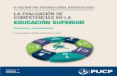 III Encuentro Internacional Universitario LA EVALUACIÓN …cdn02.pucp.education/academico/2017/09/04133705/... · ... experiencia en la implementación del enfoque por competencias