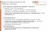 Balances Macroscópicos de Materia y Energíabiotecnologiaindustrial.fcen.uba.ar/.../04/2013-2Balances-M-y-E.pdf · Materia y Energía ... Suponer conversión completa ... Ley de