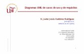 Diagramas UML de casos de uso y de requisitosjavierj/cursos_ficheros/metricaUML/CasosUsoUML.pdf · 10 Ejercicio: Descripción del problema ¾Sokoban es un juego de varios niveles.