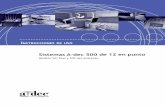 Sistemas A-dec 500 de 12 en punto - Instrucciones de usomx.a-dec.com/es/~/media/Adec/Document Library/Product Information...ICC y Radius son marcas comerciales de A-dec Inc. y están