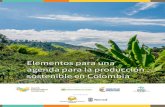 en ouccin agenda para la producción sostenible en … MOS PARA A AGENDA PARA A PROIÓ SOSI OOMIA Informe del Diálogo: “Instrumentos para el desarrollo agropecuario sostenible en