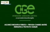 ALCANCE INICIATIVA PUBLICA ENERGETICA … ECUADOR FRENTE A LAS ... considera la importación de hasta 200 MW de energía hidroeléctrica proveniente del Sistema Nacional Interconectado