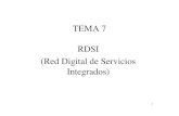 TEMA 7 RDSI (Red Digital de Servicios Integrados)informatica.uv.es/iiguia/AER/Tema7_RDSI.pdf · Circuitos Virtuales Conmutados (SVC) ... monitorizar los modelos de uso de RDSI para