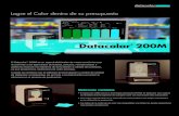 Datacolor · les permite a los fabricantes de textiles, ... integrado que contiene una trampa negra, cerámicas de calibración y una ... Intervalo de longitud de onda 400 nm ...