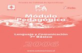 Módulo Pedagógico - CEIS Maristas – Centro de Evaluación …€¦ ·  · 2009-12-29Lenguaje y Comunicación 7º Básico Módulo Pedagógico ... Inscripción Registro de Propiedad