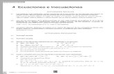 4 Ecuaciones e inecuaciones - COLEGIO SAN VICENTE DE …sanvicentepaul.es/data/documents/Solucionario-Mate-A-Tema-4.pdf · Uno de los principios de la glotocronología es que cada