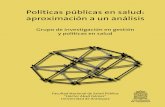 Políticas públicas en salud: aproximación a un análisisisags-unasul.org/ismoodle/isags/local/pdf/modulo2/politicas_public... · En este sentido, se observa que los problemas pú-blicos