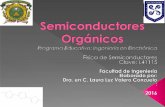 Semiconductores Orgánicos - core.ac.uk · Semiconductores intrínsecos y extrínsecos. ... conductores y semiconductores tradicionales en donde los electrones están deslocalizados
