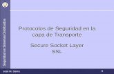 Presentación de PowerPoint - ocw.uc3m.esocw.uc3m.es/.../material-de-clase-1/Tema4_.pdfProtocolos de Seguridad en la capa de Transporte Secure Socket Layer SSL. os ... Es la semilla
