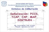 Presentación de PowerPoint - dtm.unicauca.edu.codtm.unicauca.edu.co/pregrado/conmutacion/transp/2.4-Senalizacion...•Transporte de señalización: SIGTRAN 2 . Parte de control de