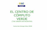 EL CENTRO DE CÓMPUTO VERDE - gzingenieria.com · utilizada por todos los sistemas de refrigeración del centro de cómputo, normalizada por la carga de IT. El Factor de Potencia