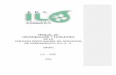 MANUAL DE ORGANIZACIÓN Y FUNCIONES - MOF DE... · manual de organizaciÓn y funciones de la entidad prestadora de servicios de saneamiento ilo s. a. (mof) ilo - perÚ 2009 . m a