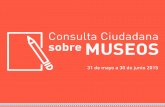 Consulta abierta sobre museos - Archivo Nacional Resultados... ·  · 2015-11-24Respecto a esa última visita a un museo en Chile, su nivel de satisfacción luego de la visita fue: